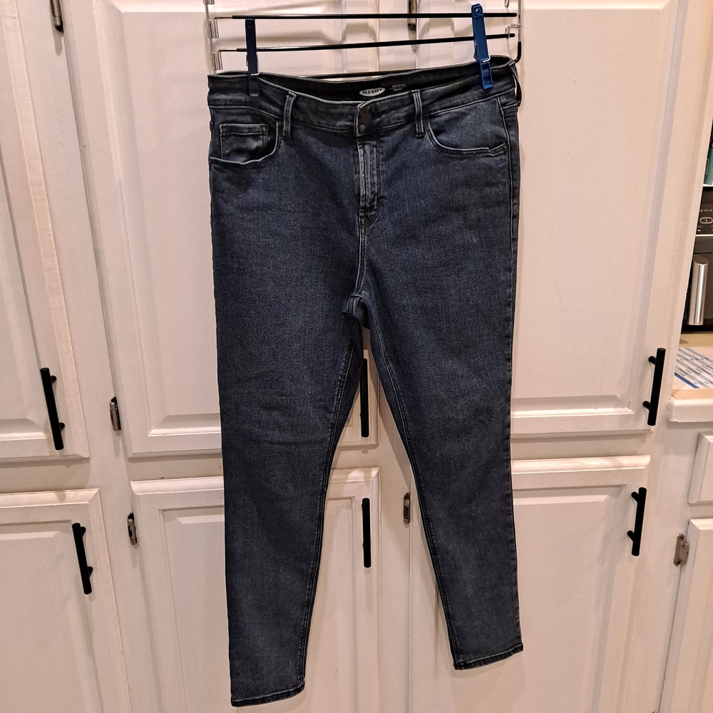Old Navy Women's Classic Blue Skinny Jeans